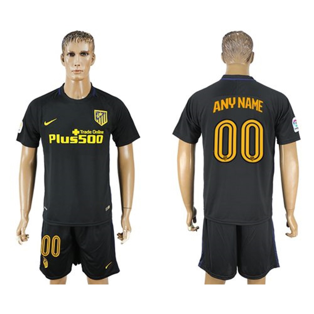 Atletico Madrid Personalized Away Soccer Club Jersey