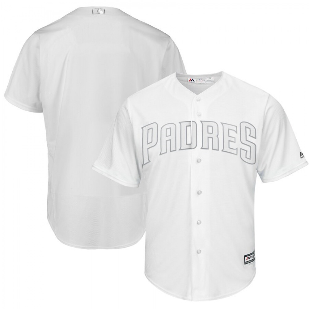 Men's San Diego Padres Majestic White 2019 Players' Weekend Replica Team Stitched MLB Jersey