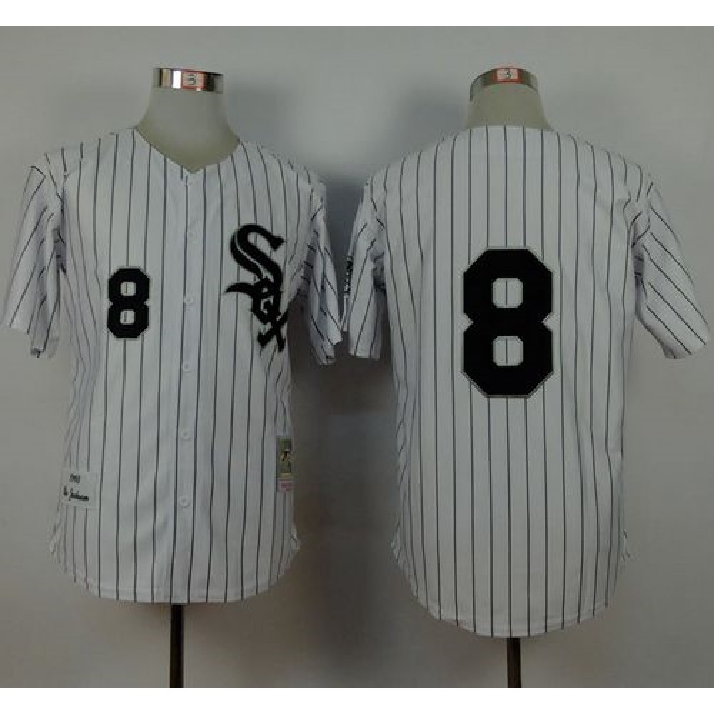 Mitchell And Ness 1993 White Sox #8 Bo Jackson White Stitched MLB Jersey
