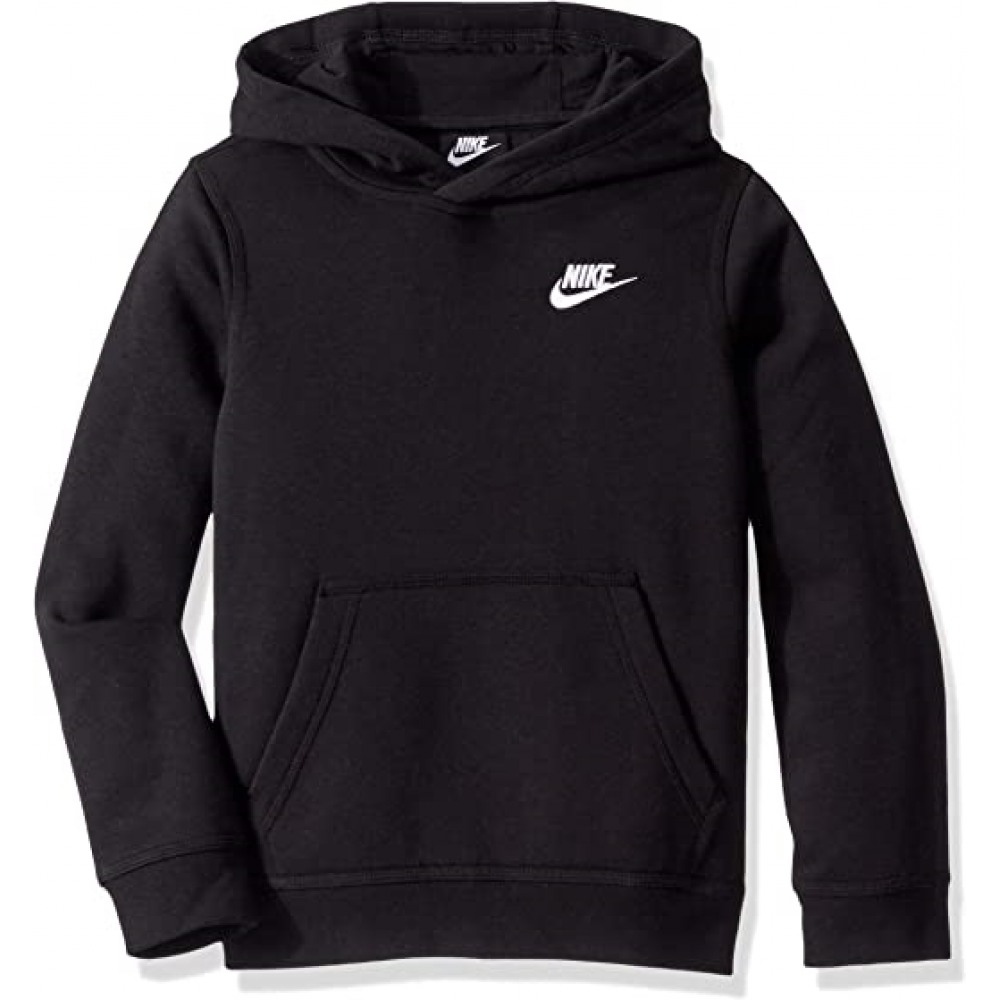 Men's Black Pullover Hoodie