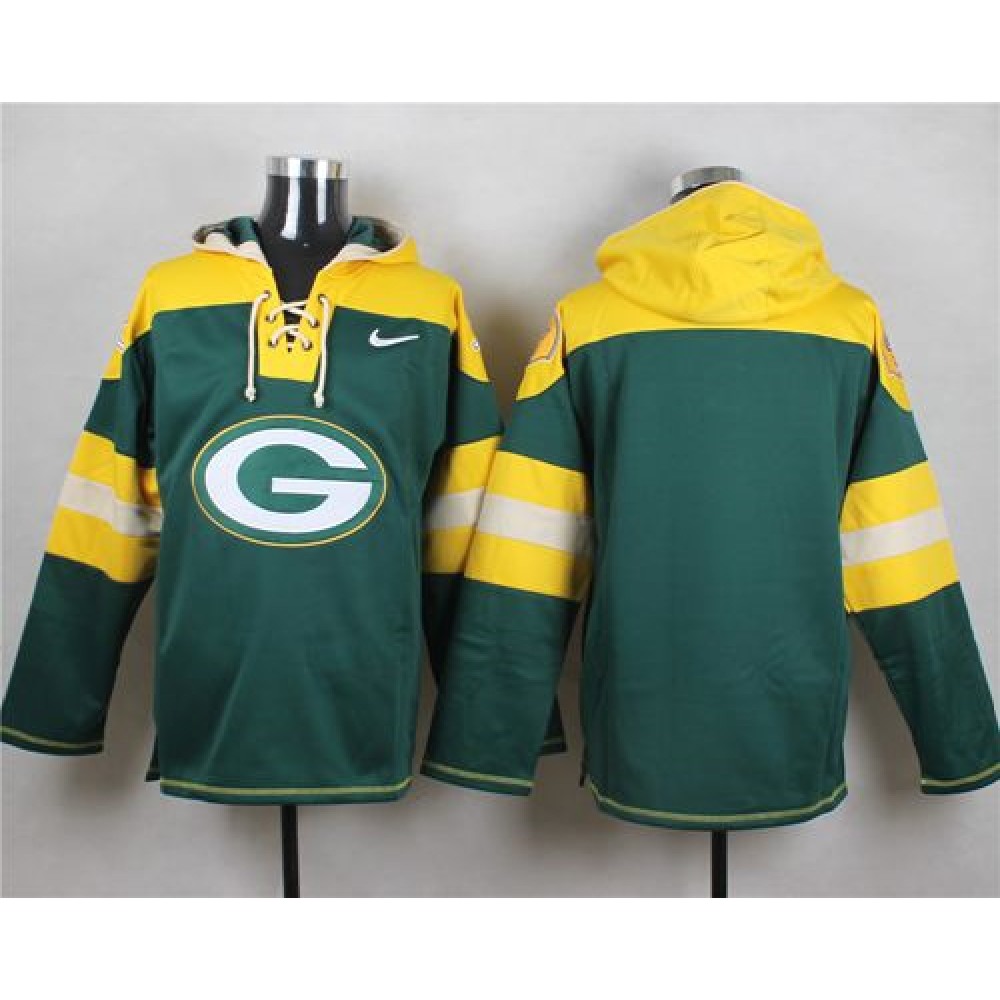 Nike Packers Blank Green Player Pullover NFL Hoodie
