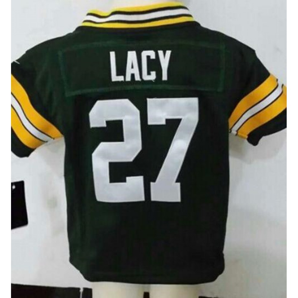Toddler Nike Packers #27 Eddie Lacy Green Team Color Stitched NFL Elite Jersey