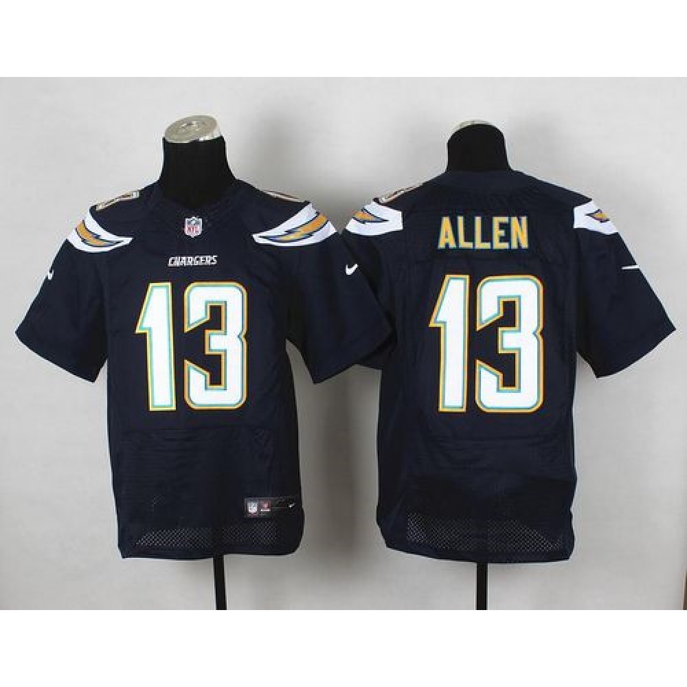 Nike Chargers #13 Keenan Allen Navy Blue Team Color Men's Stitched NFL New Elite Jersey