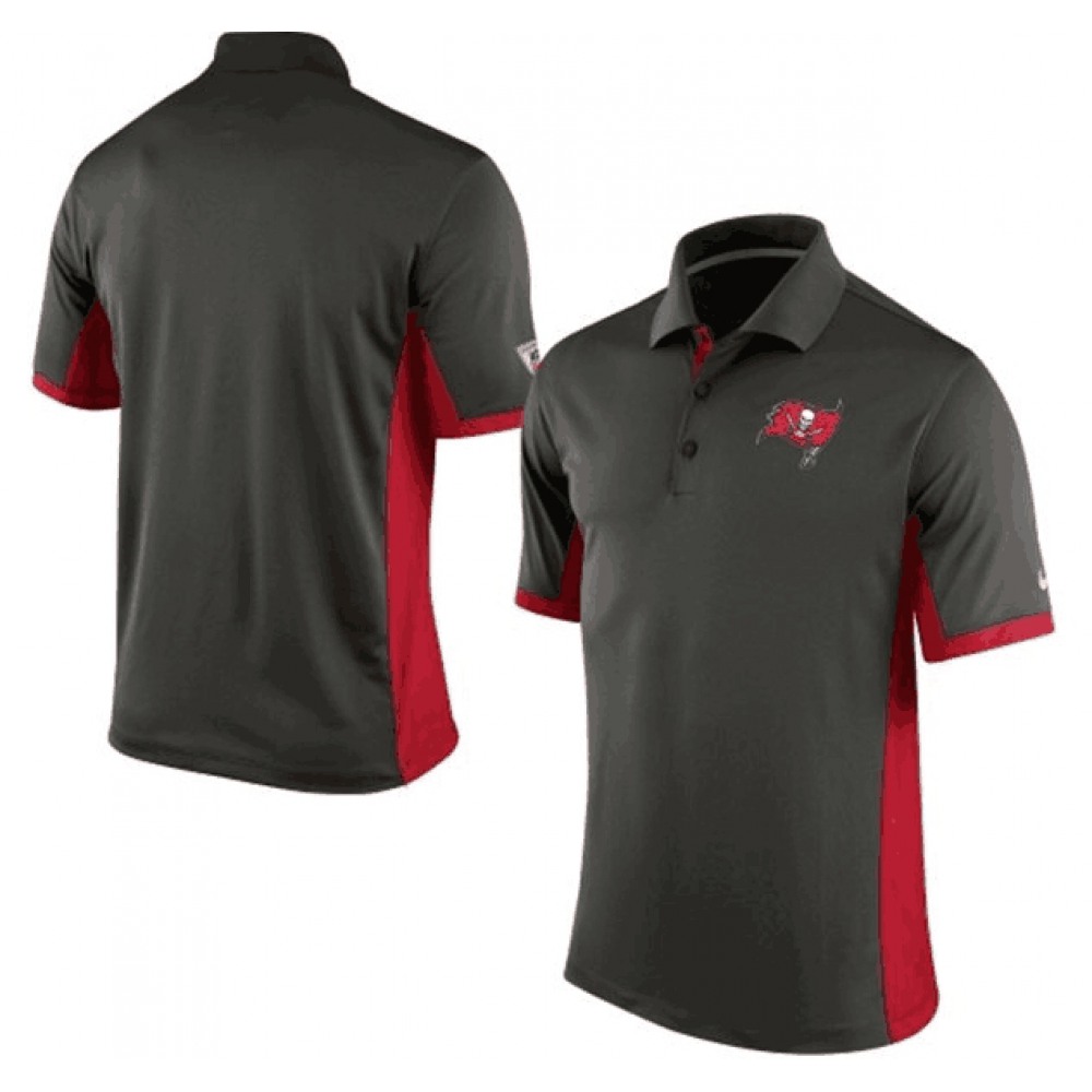 Men's Tampa Bay Buccaneers Nike Black Evergreen Polo
