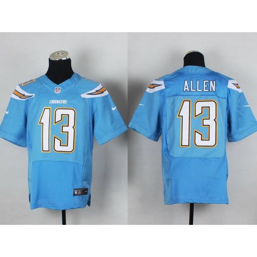 Nike Chargers #13 Keenan Allen Electric Blue Alternate Men's Stitched NFL New Elite Jersey