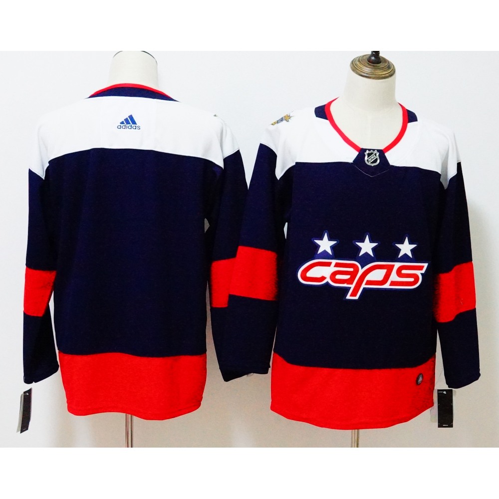Men's Adidas Washington Capitals Navy 2018 NHL Stadium Series Authentic Pro Stitched NHL Jersey