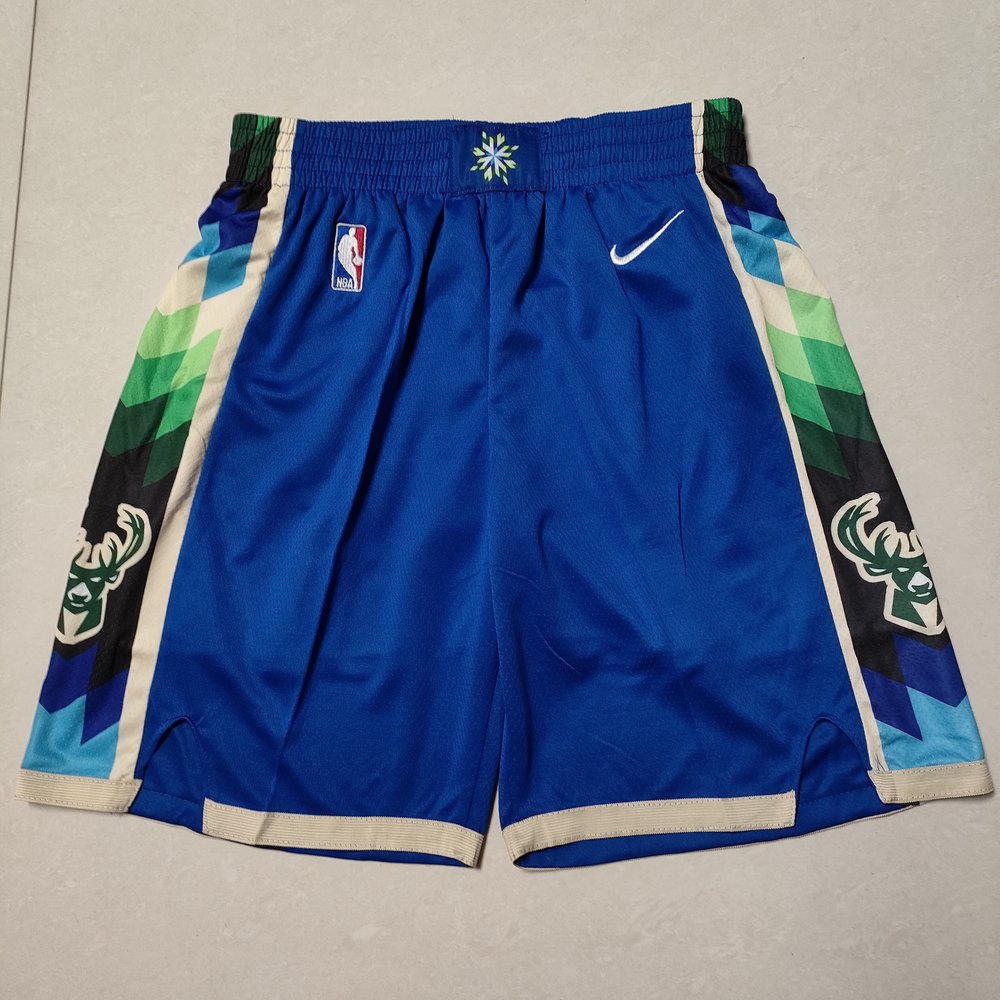 Milwaukee Bucks Blue Shorts