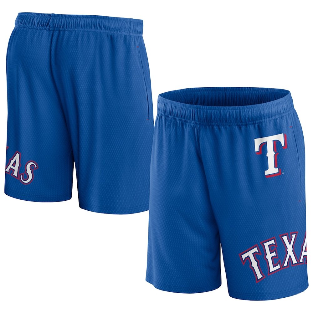 Texas Rangers Blue Shorts