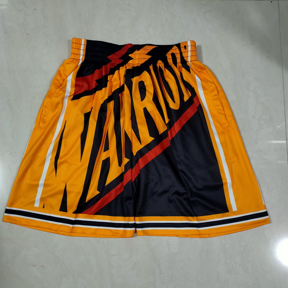 Golden State Warriors Black Shorts