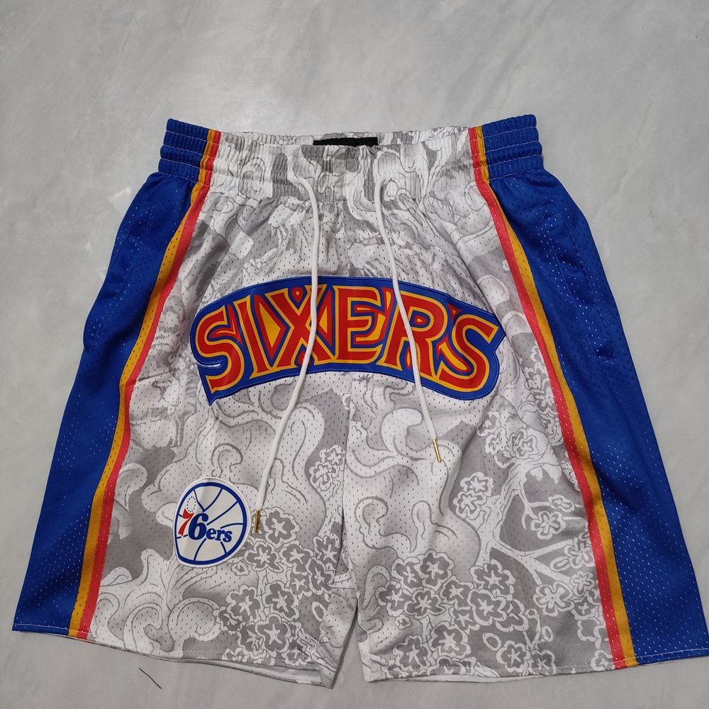 Philadelphia 76ers Gray Shorts