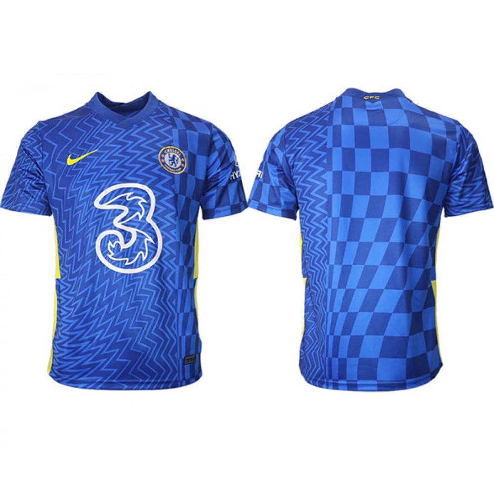 Men's Chelsea 2021/22 Blue Home Soccer Jersey